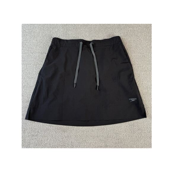 Speedo Skort Swim Active Outdoor Black Size Small - Picture 1 of 9